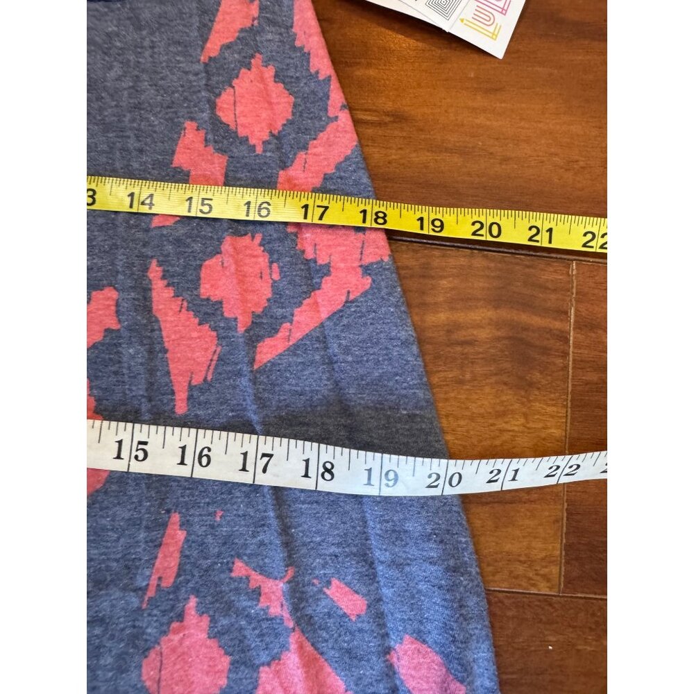 Lularoe Carly Hi Low Dress Geometric Size XXS Stretchy NWT - Picture 12 of 15